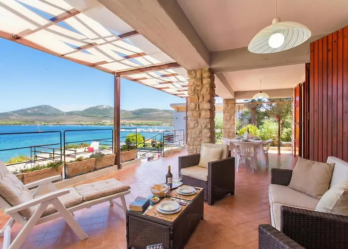 Clicksardegna Flavia With Seafront Terrace In The Porto Conte Nature Park *