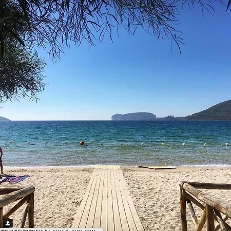 Flavia Direttamente Sul Mare Con Terrazza Incantevole Per 6 Persone * Alghero