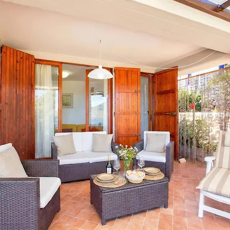 度假居 Clicksardegna Flavia With Seafront Terrace In The Porto Conte Nature Park *