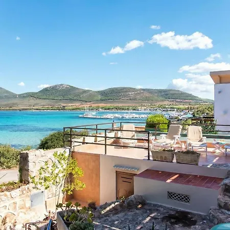 Clicksardegna Flavia With Seafront Terrace In The Porto Conte Nature Park Alghero